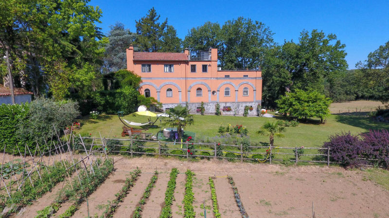 giardino casal ponziani con orto