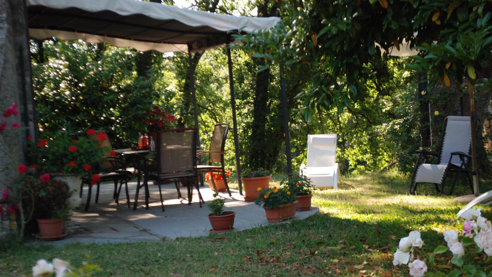 giardino casal ponziani con orto