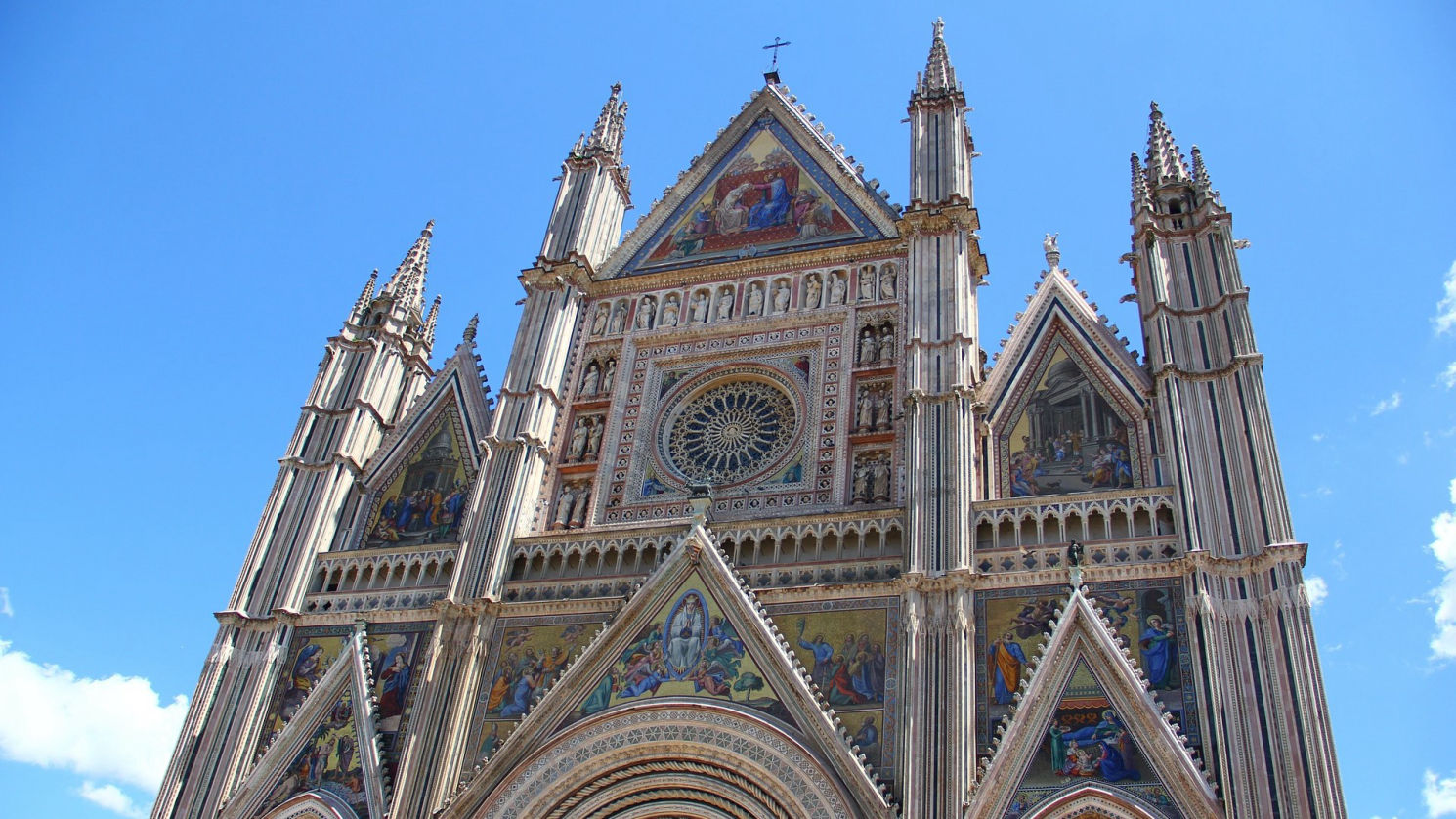 facciata del duomo di orvieto