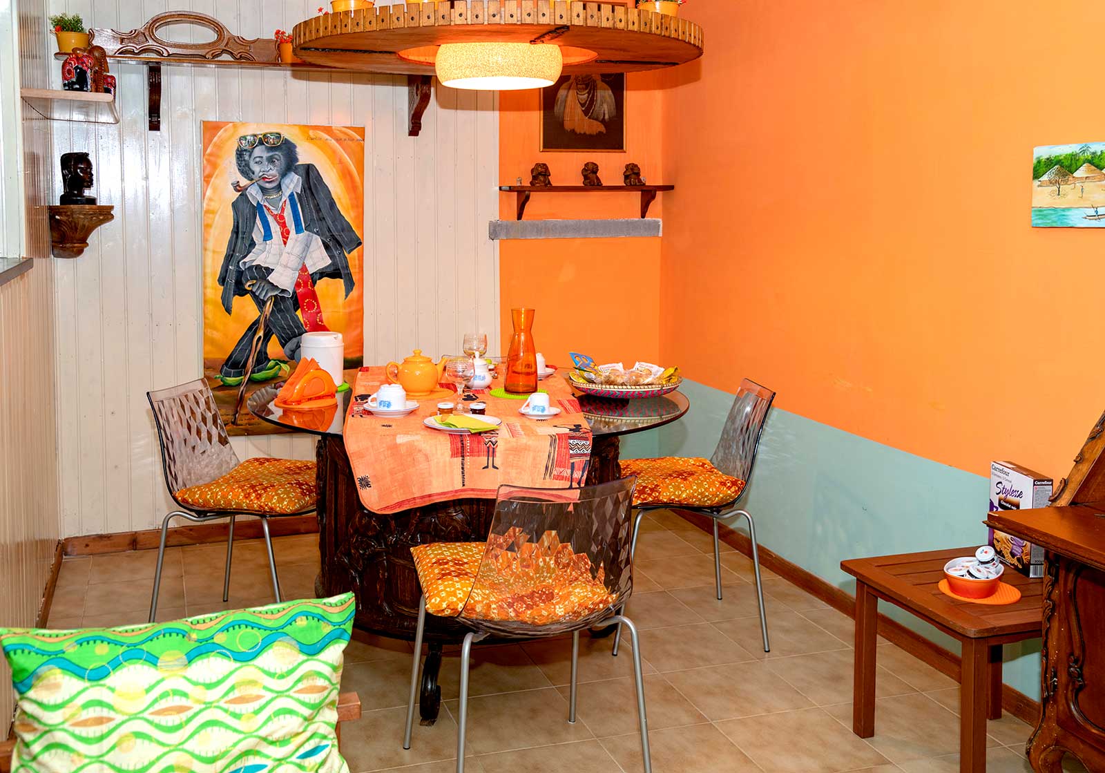 utensili da cucina verdi